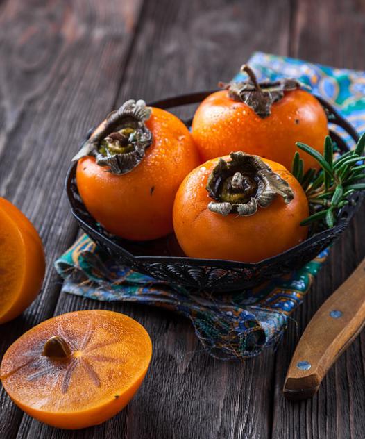 persimmons