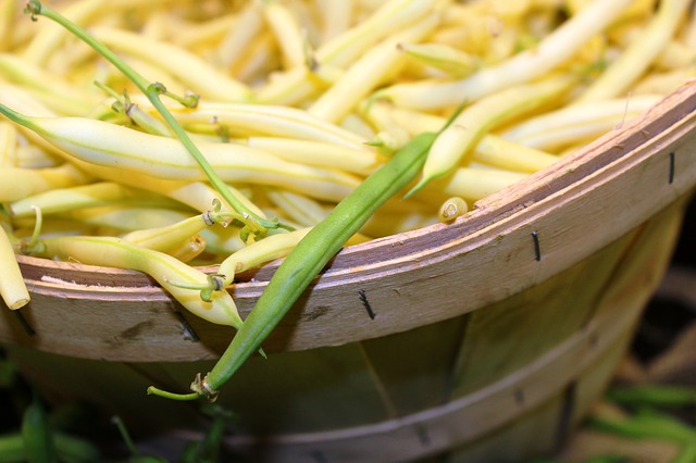 yellow snap beans